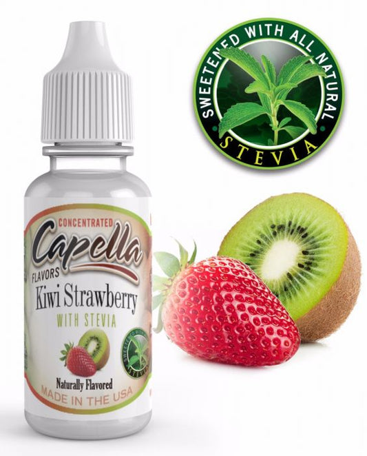 Kiwi Strawberry with Stevia 13ml